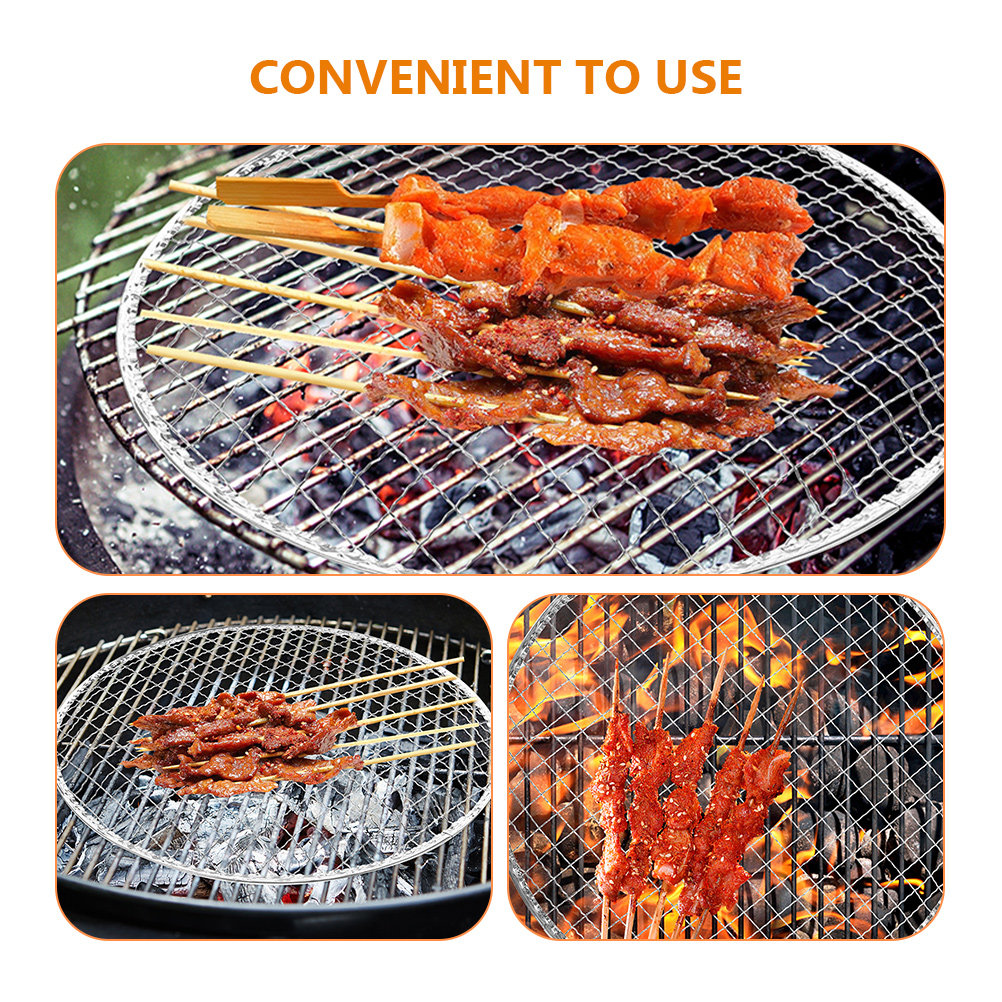 Set di 10 Griglie per Barbecue - Outdoor Camping Fire Pit recensione e prezzo