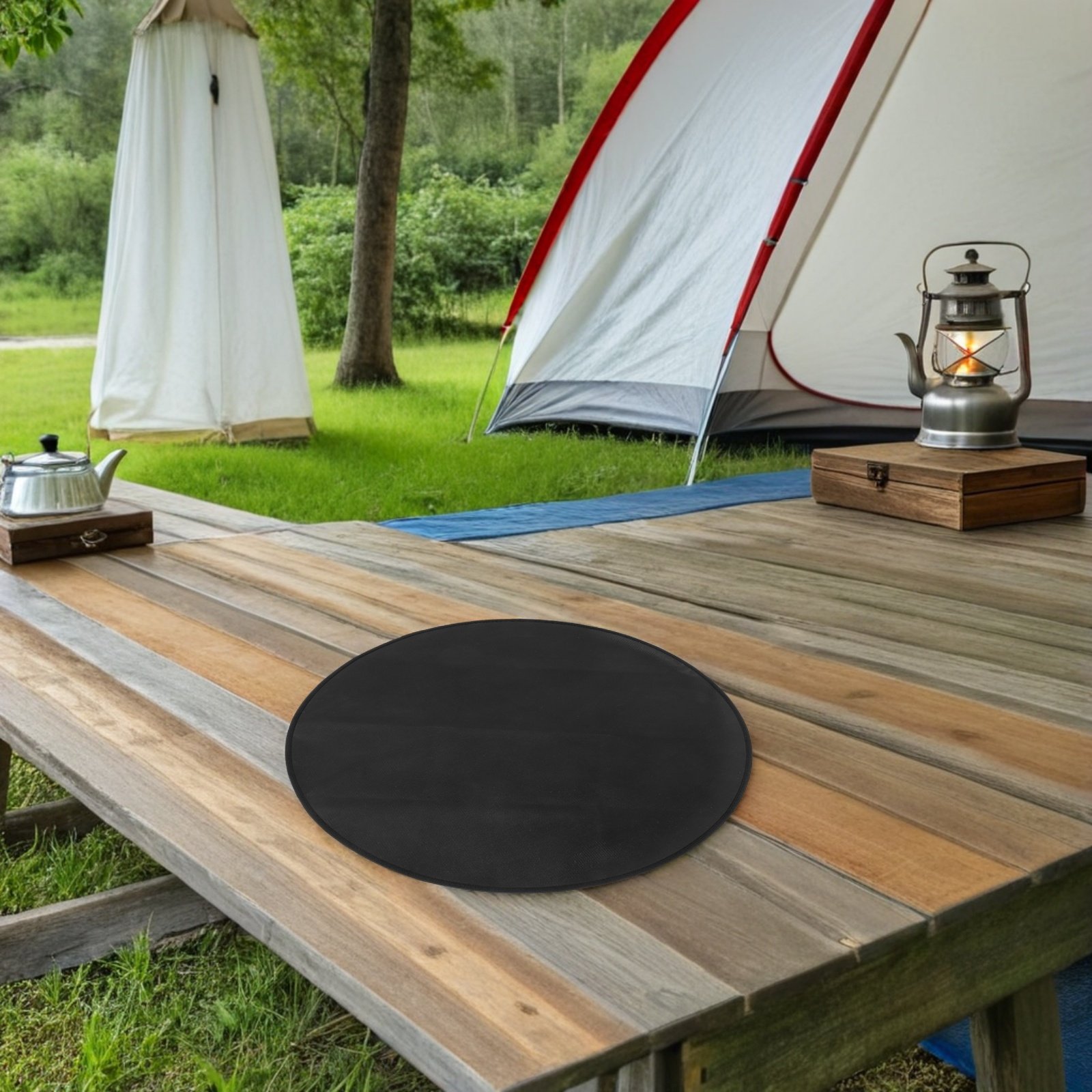 Tappetino Ignifugo Rotondo per - Outdoor Camping Fire Pit recensione e prezzo