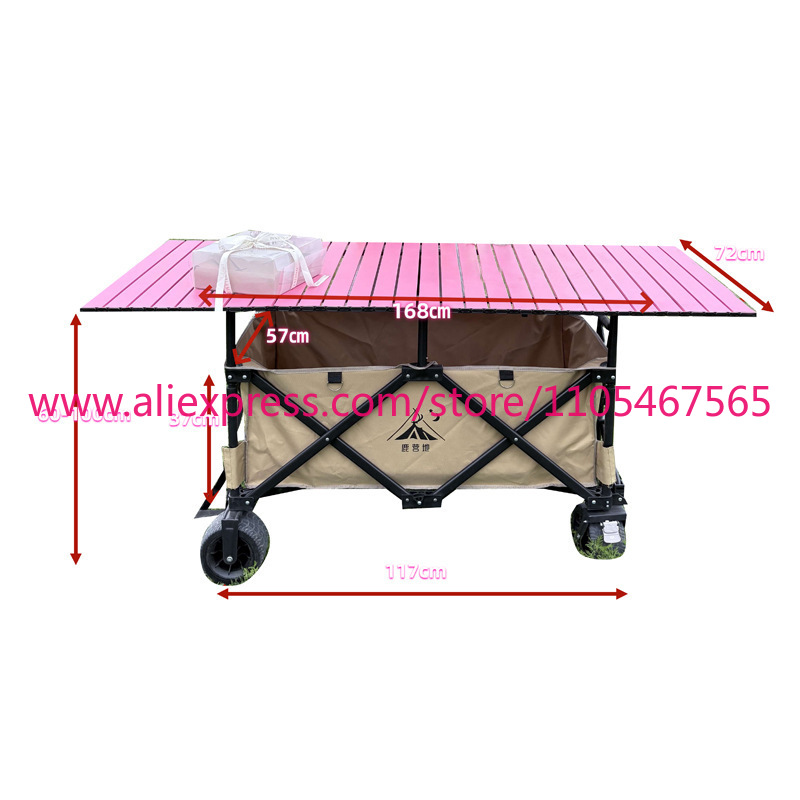 Carrello pieghevole grande per - Outdoor Camping Trolley recensione e prezzo