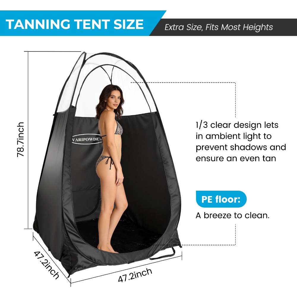 Tenda Nera Portatile per Abbro - Outdoor Camping Toilet Tent recensione e prezzo