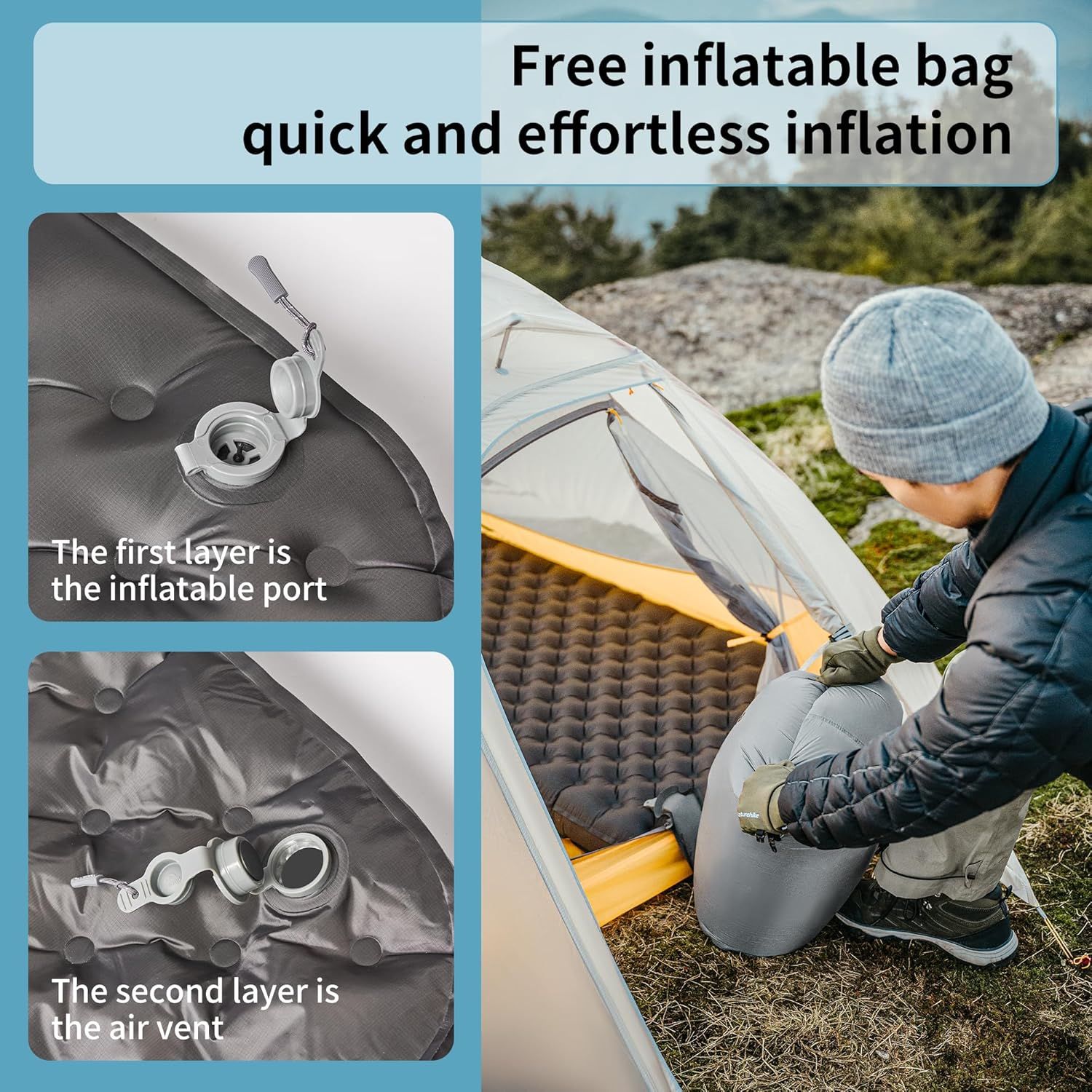 Materasso Gonfiabile Naturehik - Ultralight Ground Sheet recensione e prezzo