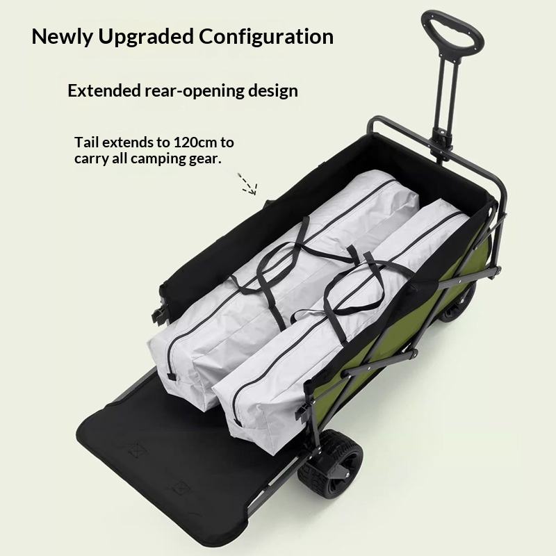 Carrello Pieghevole a Quattro  - Outdoor Camping Trolley recensione e prezzo