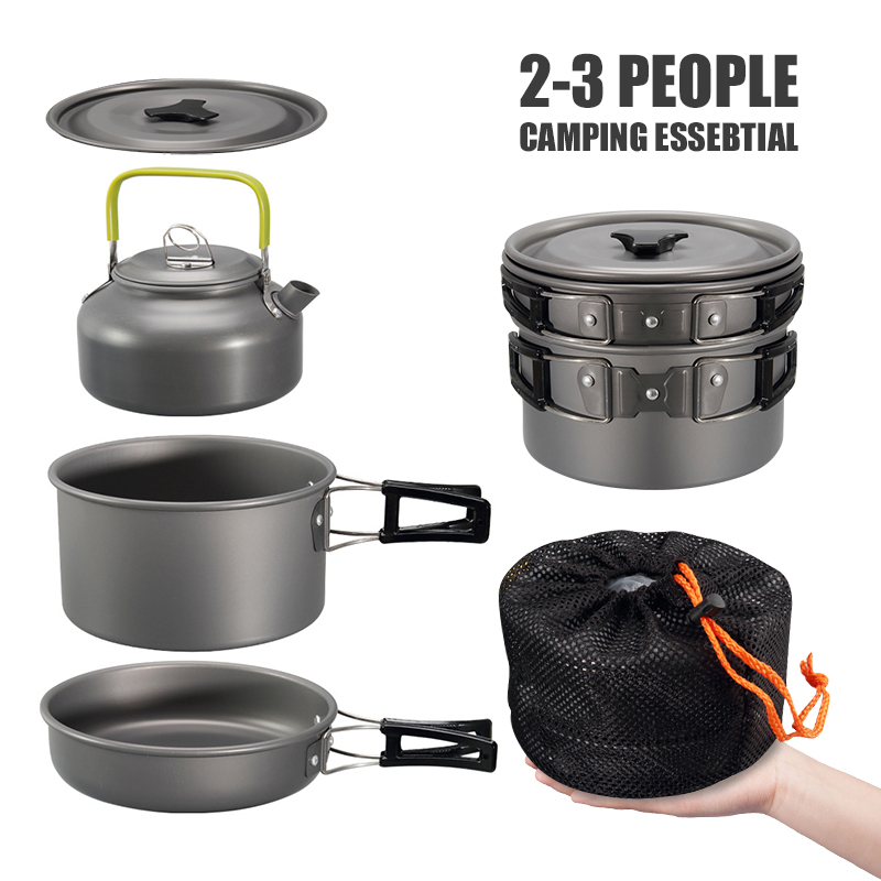 WESTTUNE Kit di pentole da cam - Outdoor Camping Cooking Equipment recensione e prezzo