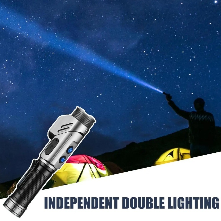 Potente mini torcia a LED 90 ° - Outdoor Camping Lampe recensione e prezzo