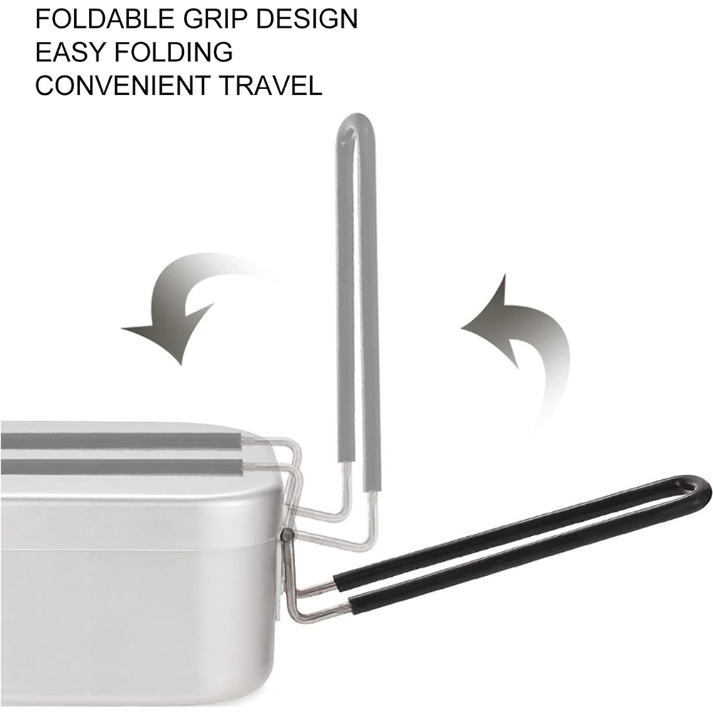 Scatole per il pranzo in allum - Outdoor Camping Cooking Equipment recensione e prezzo