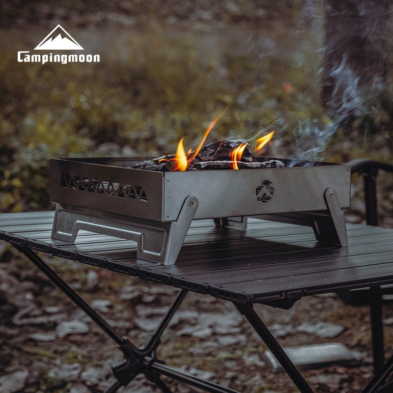 CAMPINGMOON MT-6-LT Tavolo da  - Outdoor Camping Fire Pit recensione e prezzo