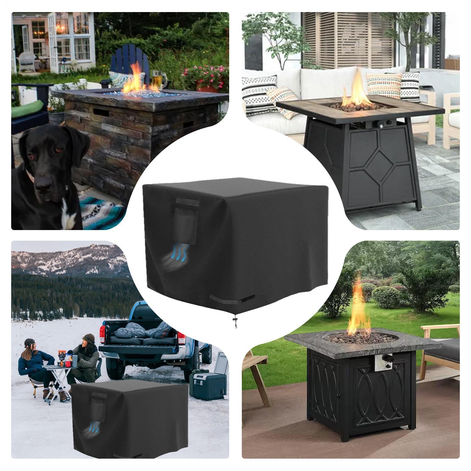 Copertura per braciere quadrat - Outdoor Camping Fire Pit recensione e prezzo
