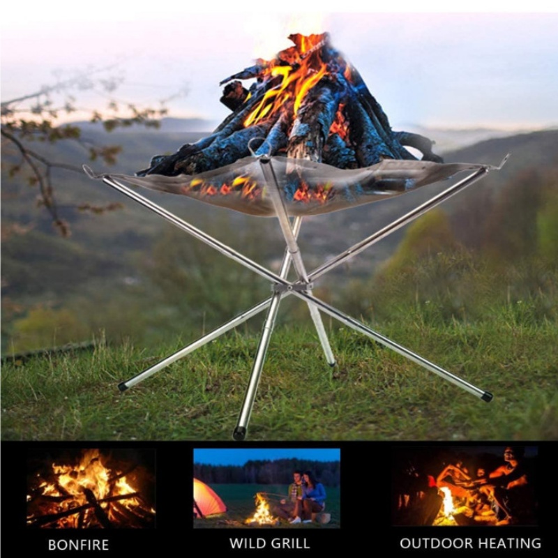 Griglia Portatile per Barbecue - Outdoor Camping Fire Pit recensione e prezzo