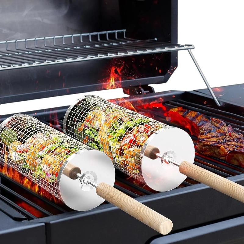Cestello per Barbecue in Accia - Outdoor Camping Bbq recensione e prezzo