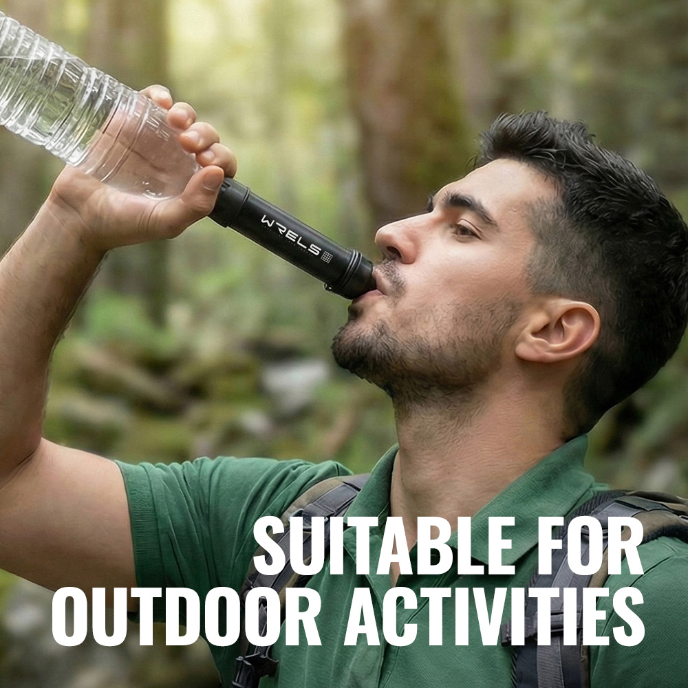 WRELS Purificatore d'Acqua Por - Outdoor Camping Water Filter recensione e prezzo