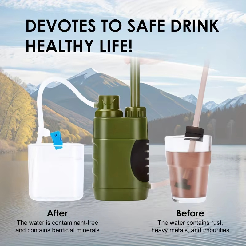 Filtro Acqua Portatile per Est - Outdoor Camping Water Filter recensione e prezzo
