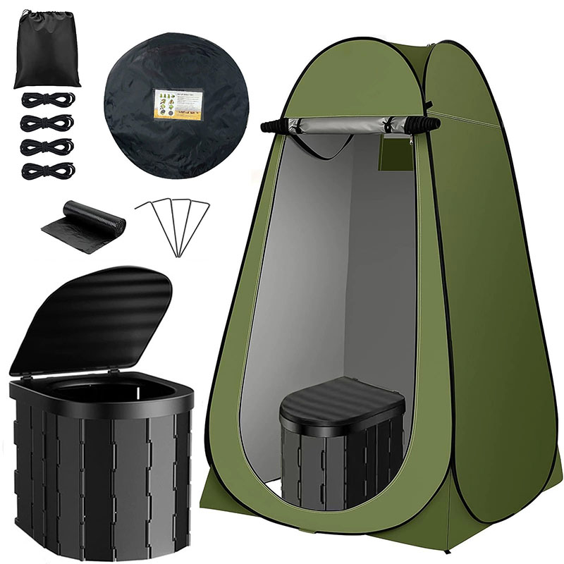 ‌ Tenda da toilette pop-up por - Outdoor Camping Toilet Tent recensione e prezzo