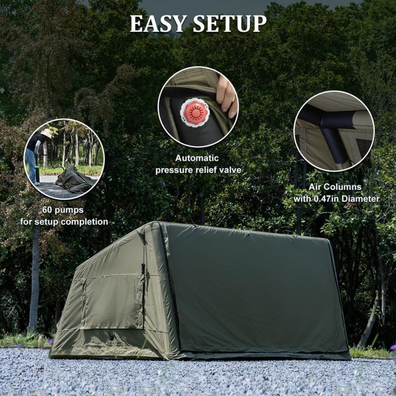 Tenda da Campeggio Gonfiabile  - Outdoor Camping Tent Waterproof recensione e prezzo