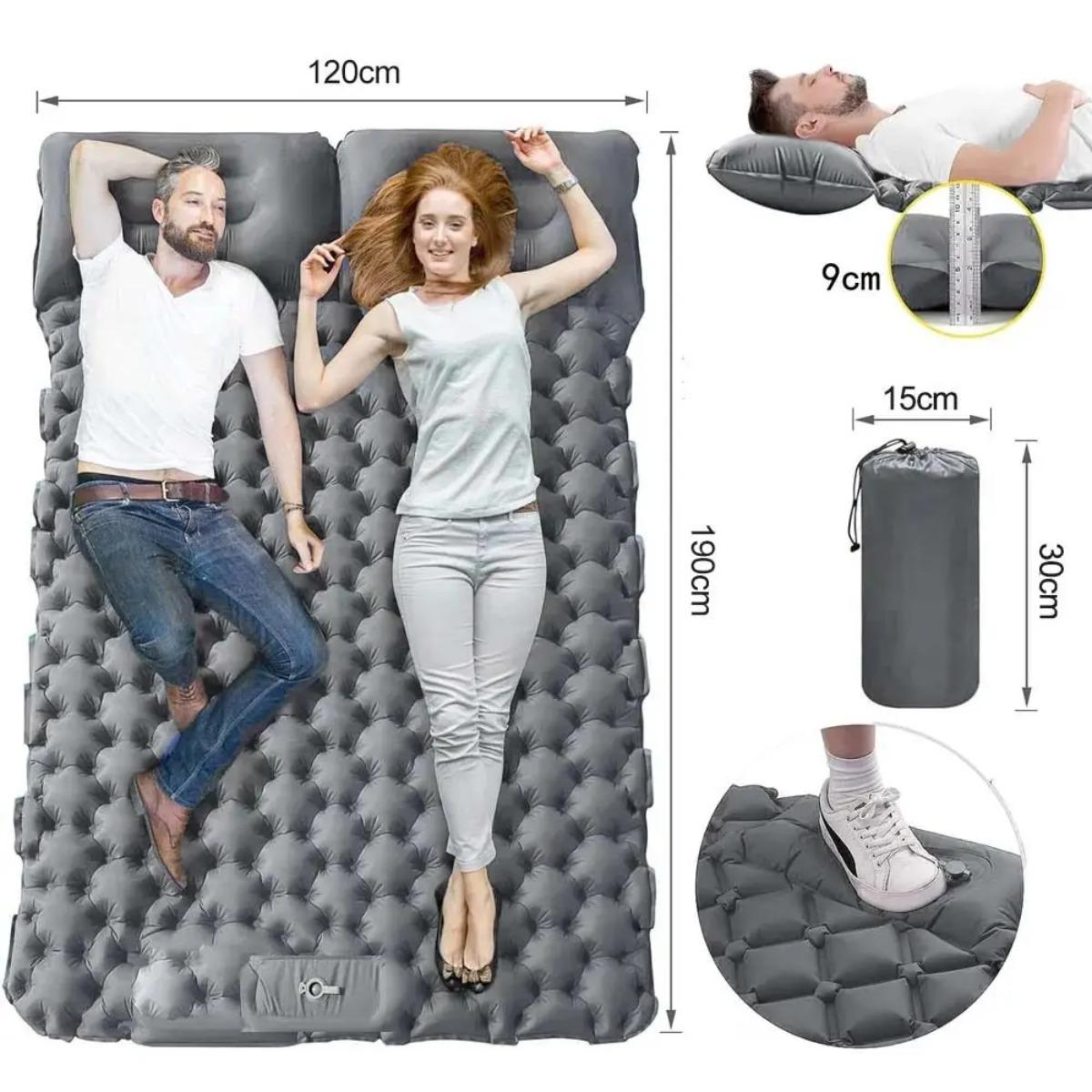 Materasso gonfiabile singolo e - Outdoor Camping Mat Waterproof recensione e prezzo