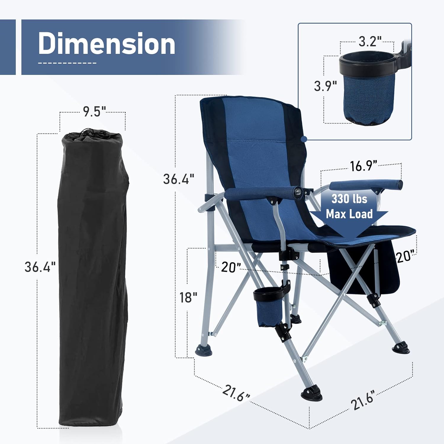 Sedia Pieghevole Portatile da  - Outdoor Camping Chairs recensione e prezzo