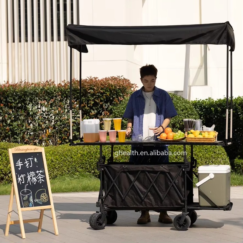 Carrello Pieghevole in Acciaio - Outdoor Camping Trolley recensione e prezzo