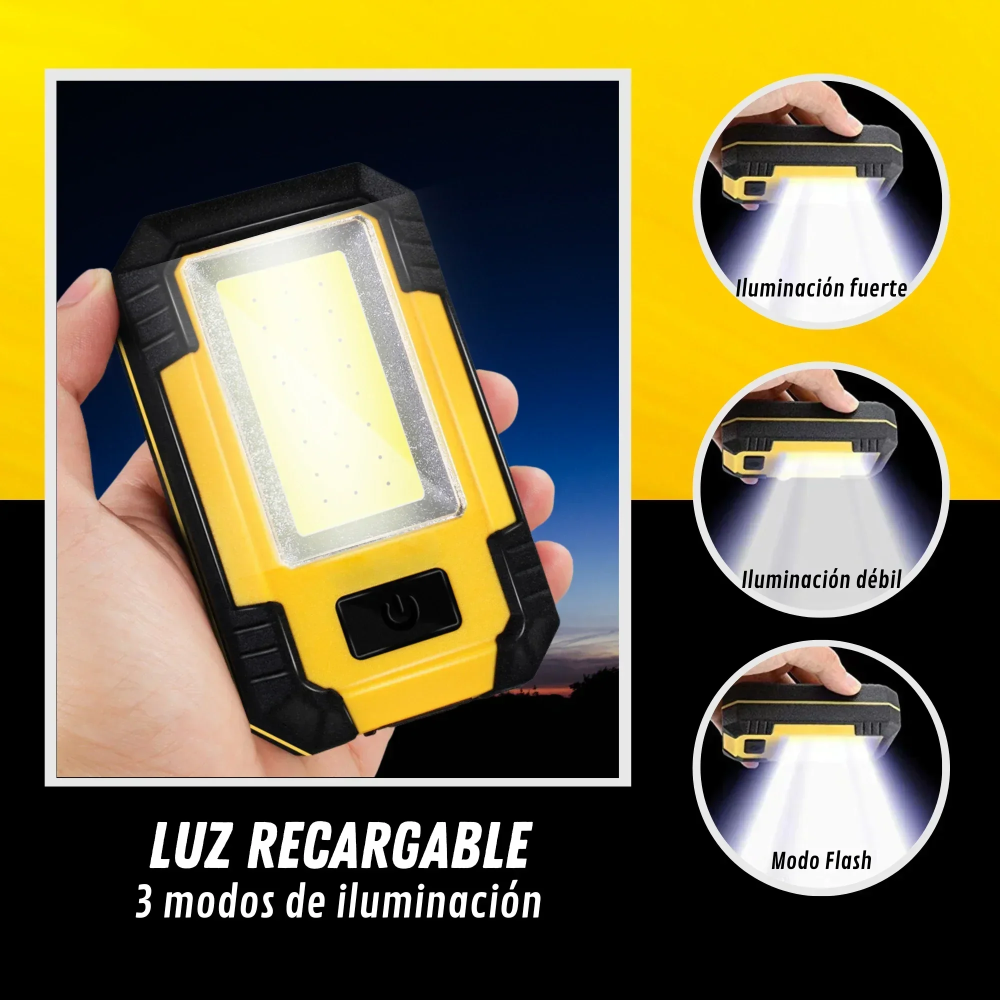 Torcia da lavoro portatile ric - Outdoor Camping Lantern recensione e prezzo