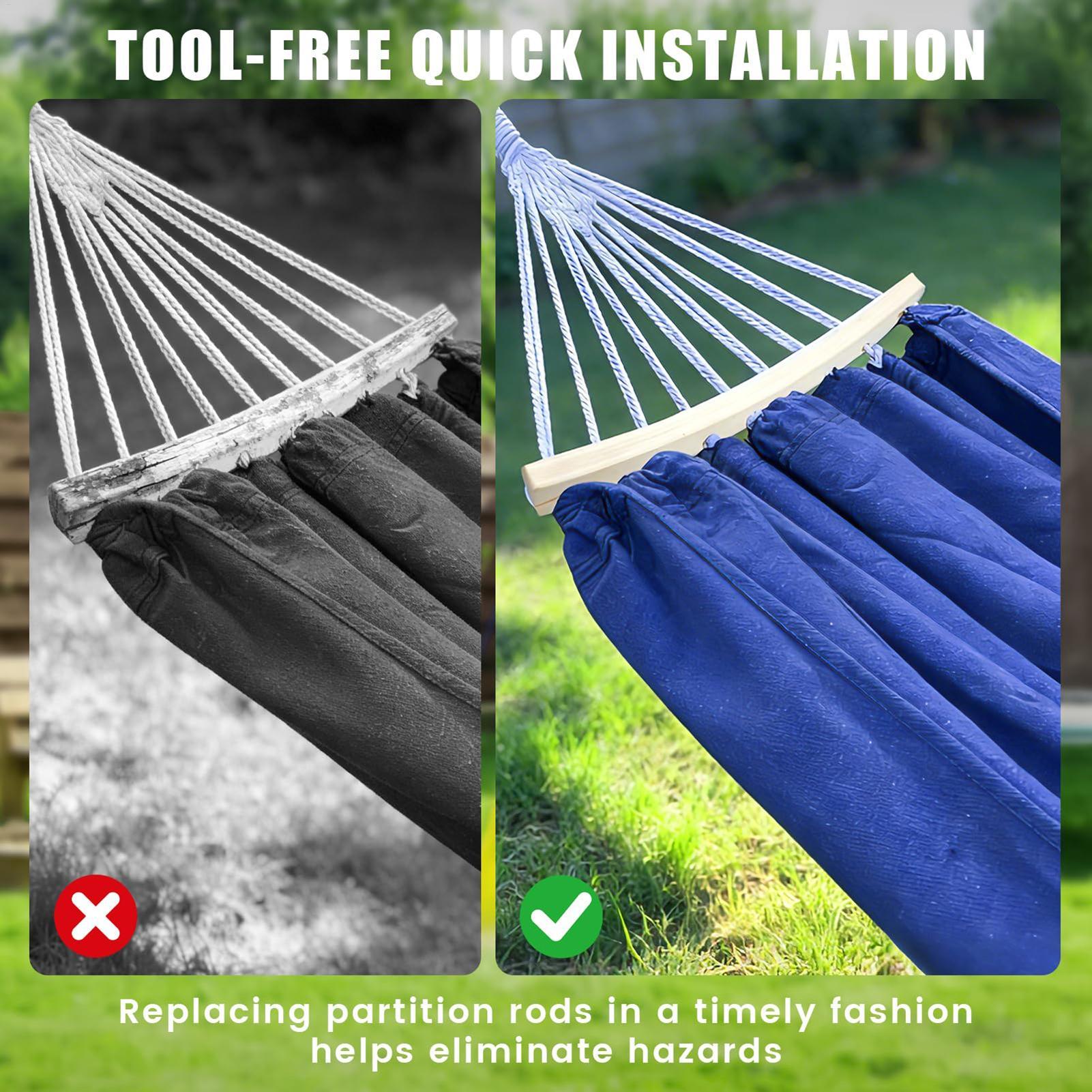 Barra di supporto per amaca, 2 - Outdoor Camping Hammock recensione e prezzo