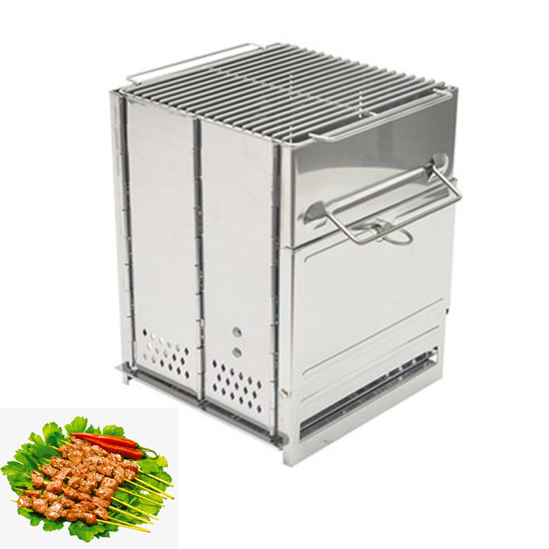Stufa a Legna per Campeggio, A - Outdoor Camping Cooking Equipment recensione e prezzo