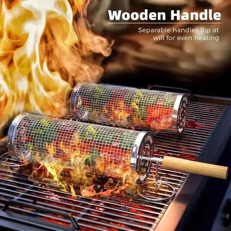 Cestello per Barbecue in Accia - Outdoor Camping Bbq recensione e prezzo