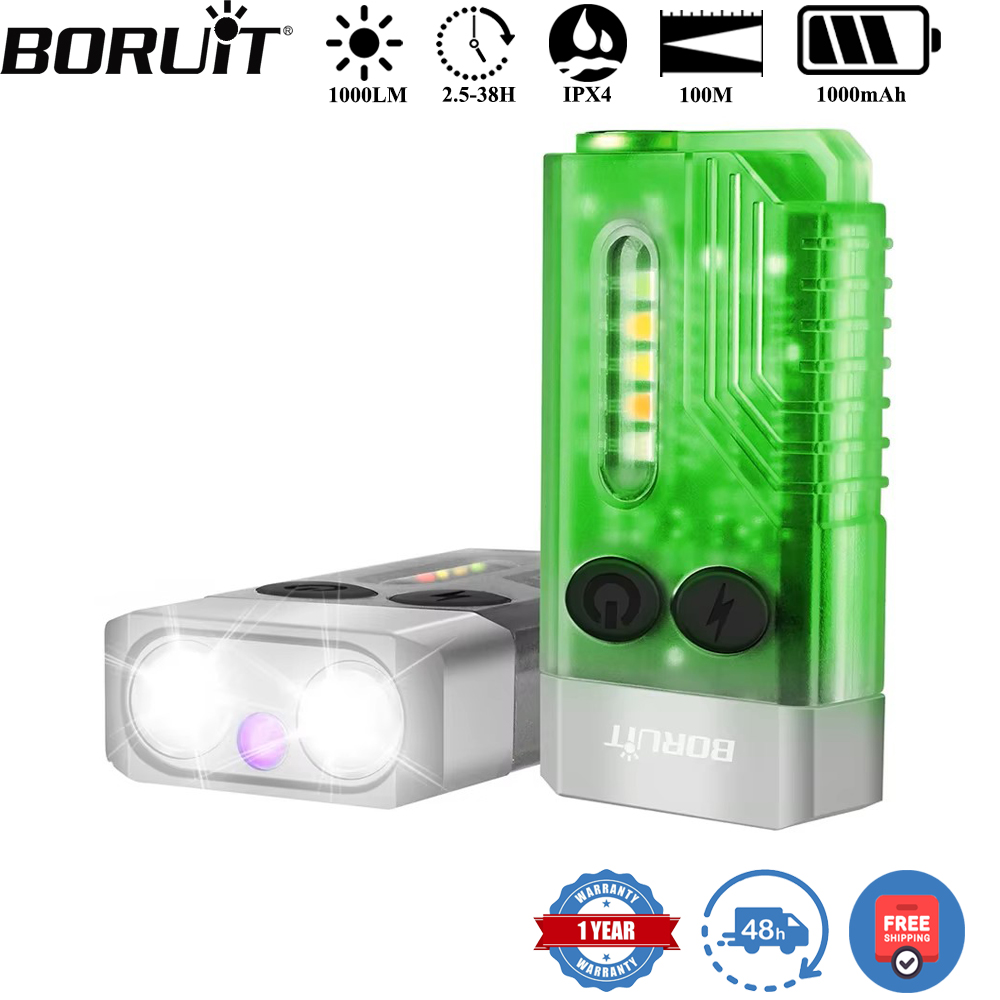 BORUiT V10 Portachiavi UV LED  - Outdoor Camping Lantern recensione e prezzo