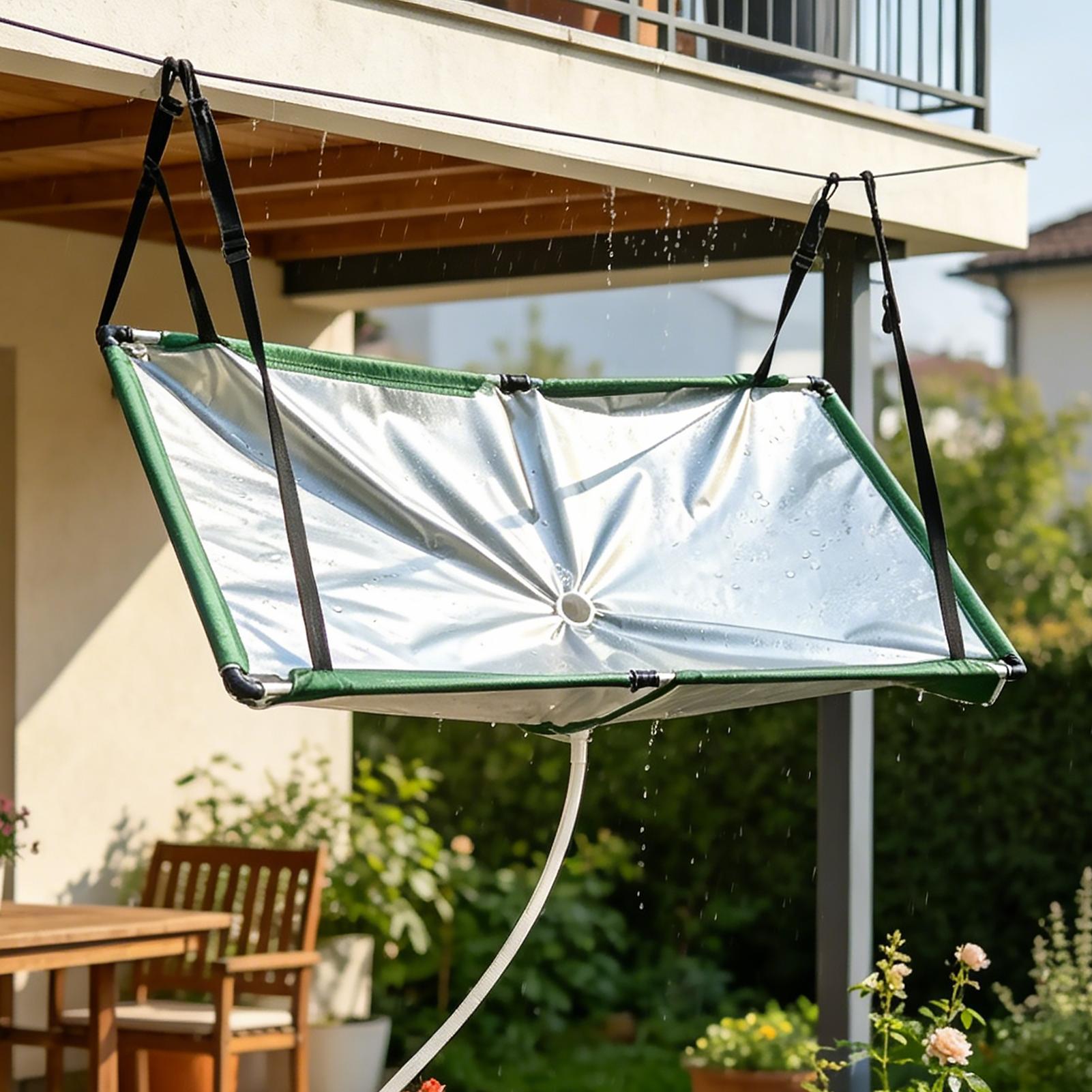 Telo raccogliacqua con tubo fl - Outdoor Camping Water Filter recensione e prezzo