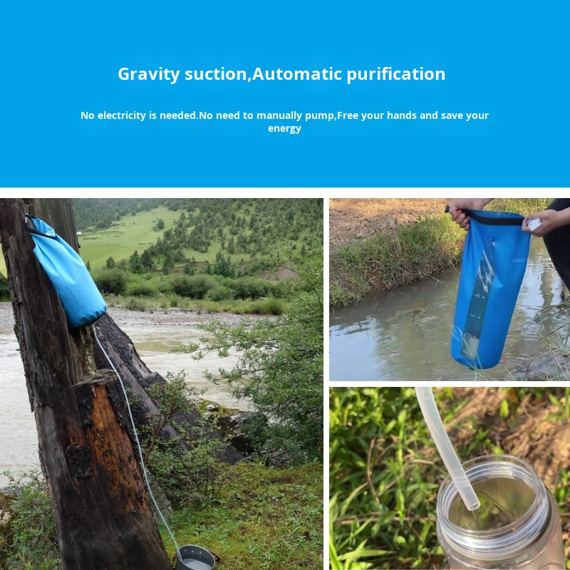 Depuratore d'acqua portatile d - Outdoor Camping Water Filter recensione e prezzo