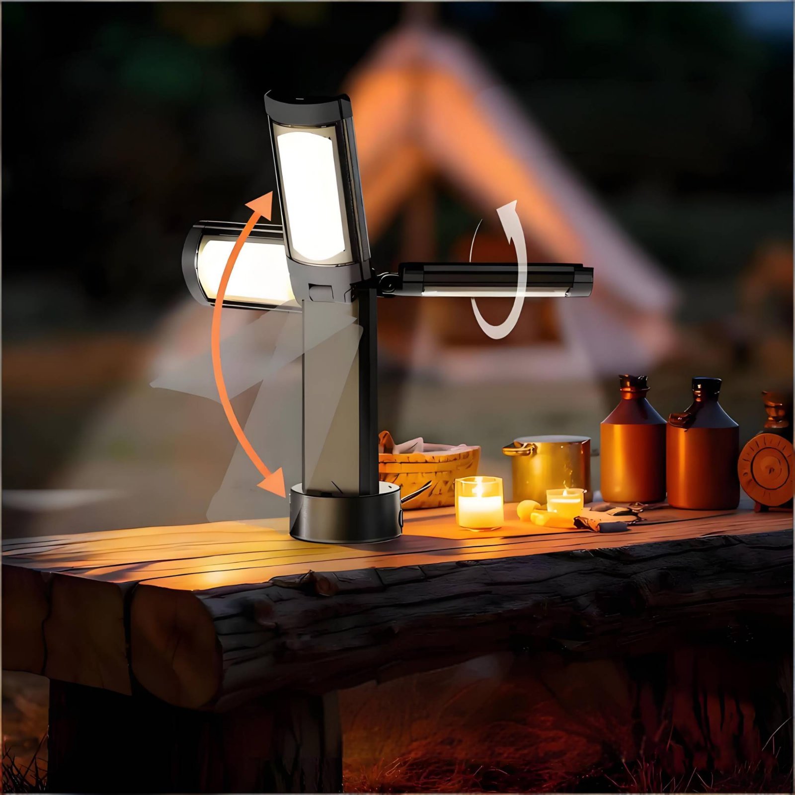 Lampada da tenda telescopica c - Outdoor Camping Lampe recensione e prezzo