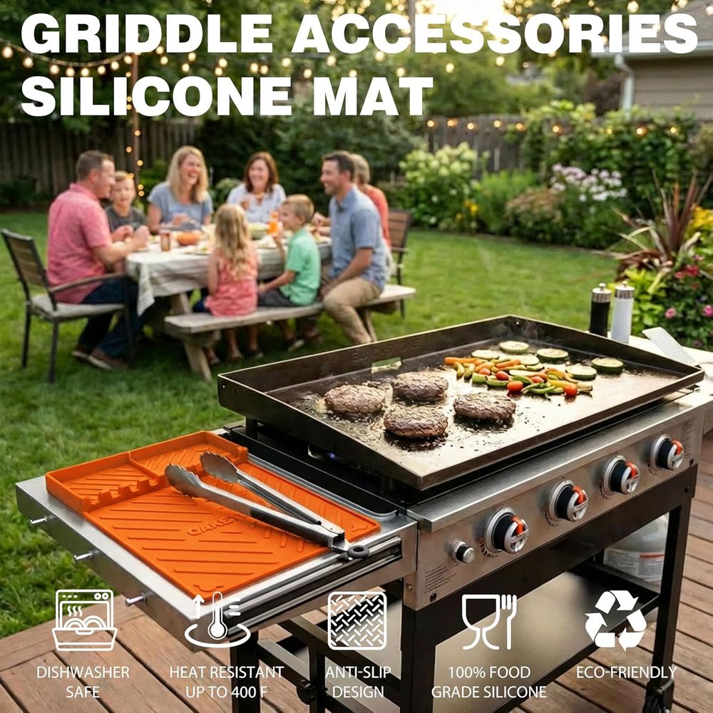Tappetini in Silicone per Grig - Outdoor Camping Bbq recensione e prezzo