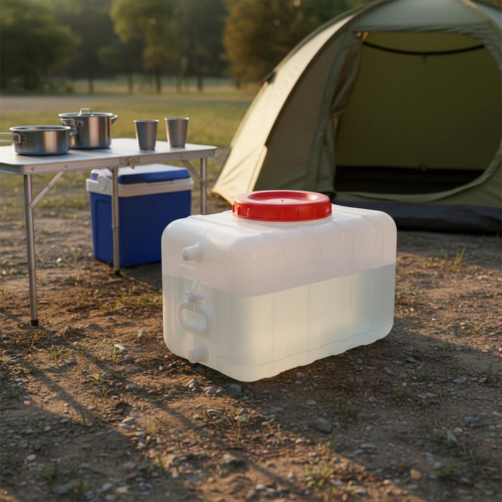Contenitore d'Acqua in Plastic - Outdoor Camping Food recensione e prezzo