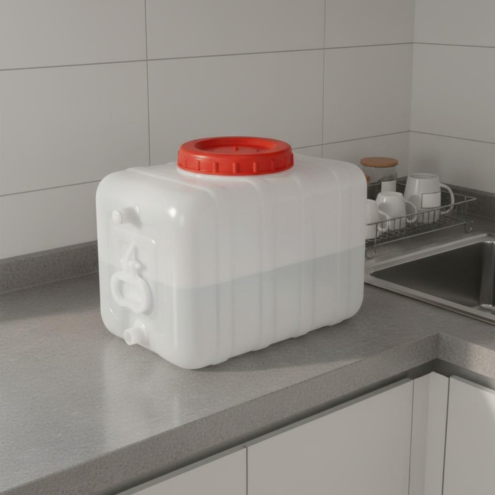 Contenitore d'Acqua in Plastic - Outdoor Camping Food recensione e prezzo