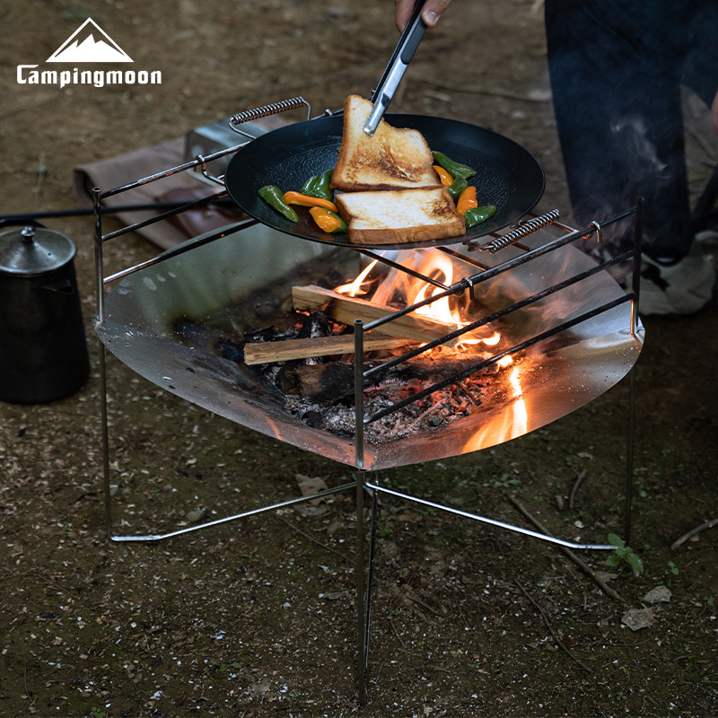 Piattaforma di combustione rot - Outdoor Camping Fire Pit recensione e prezzo