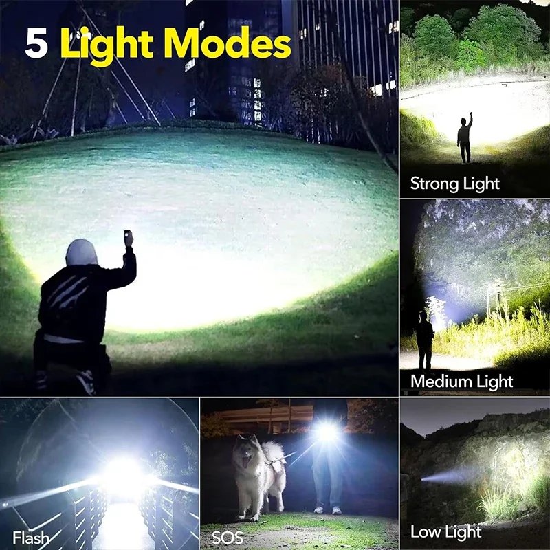 Torcia LED ad alta potenza ric - Outdoor Camping Lampe recensione e prezzo