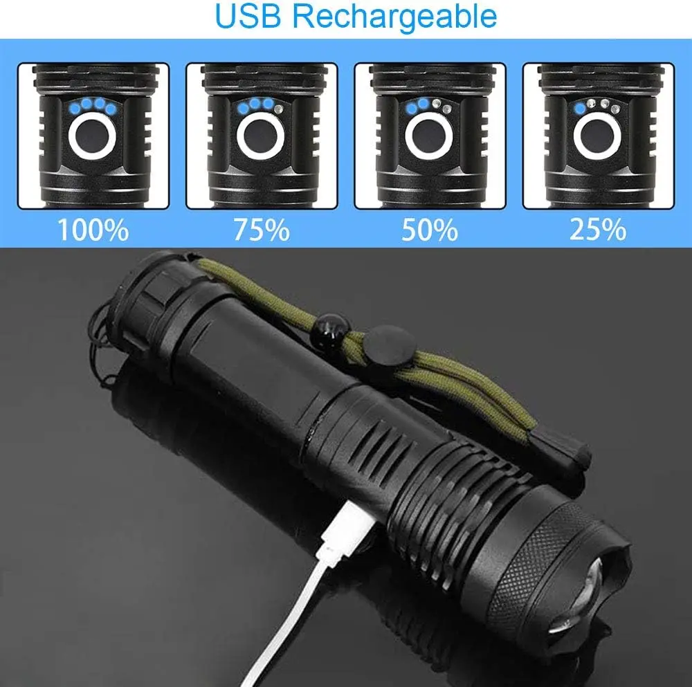 Torcia LED ad alta potenza ric - Outdoor Camping Lampe recensione e prezzo