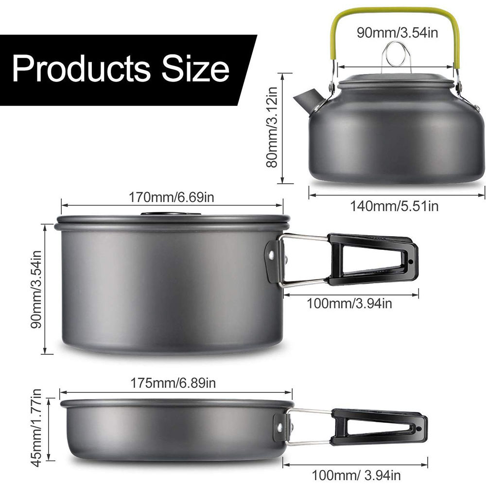 Set di utensili da cucina per  - Outdoor Camping Cooking Equipment recensione e prezzo