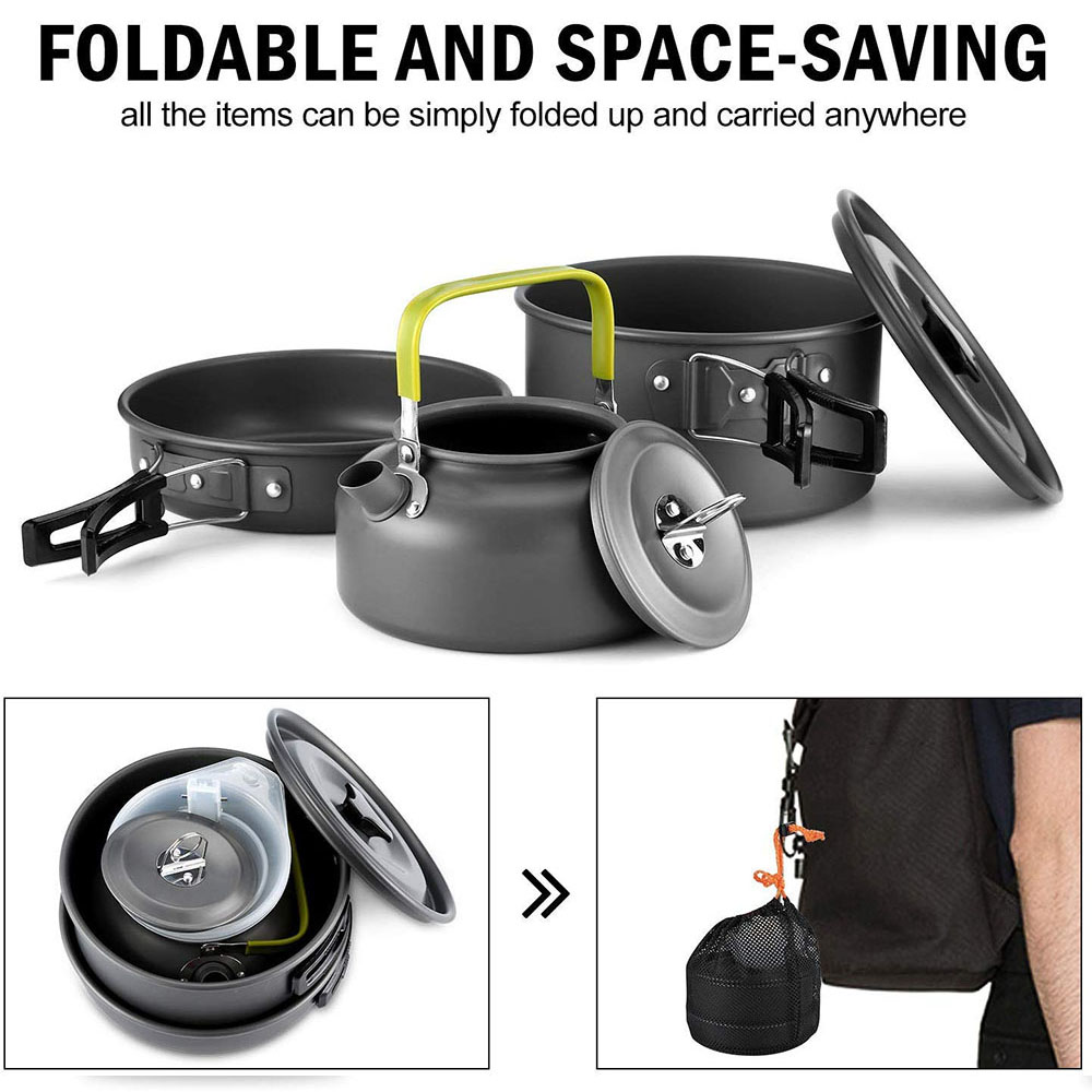 Set di utensili da cucina per  - Outdoor Camping Cooking Equipment recensione e prezzo