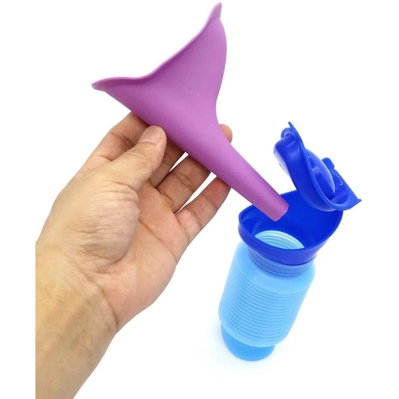 750ML portatile in piedi pipì  - Outdoor Camping Urinal recensione e prezzo