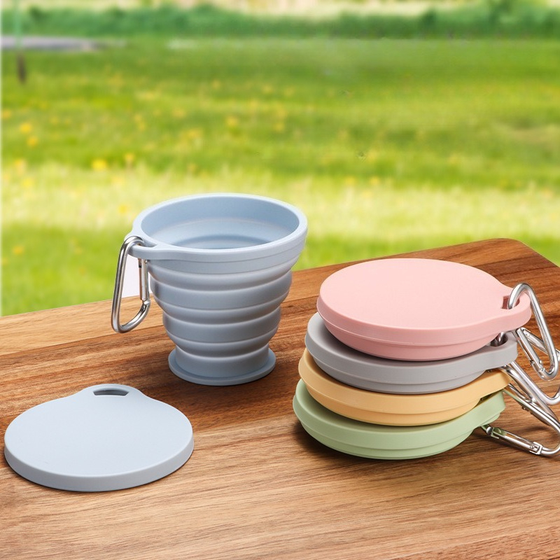 1 tazza pieghevole in silicone - Outdoor Camping Food recensione e prezzo