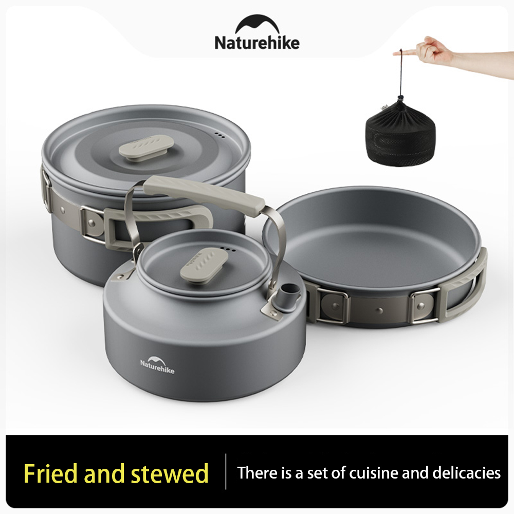 Naturehike Set di pentole da e - Outdoor Camping Cooking Equipment recensione e prezzo