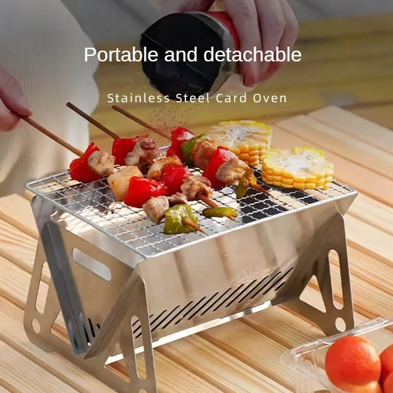 Griglia per barbecue pieghevol - Outdoor Camping Fire Pit recensione e prezzo