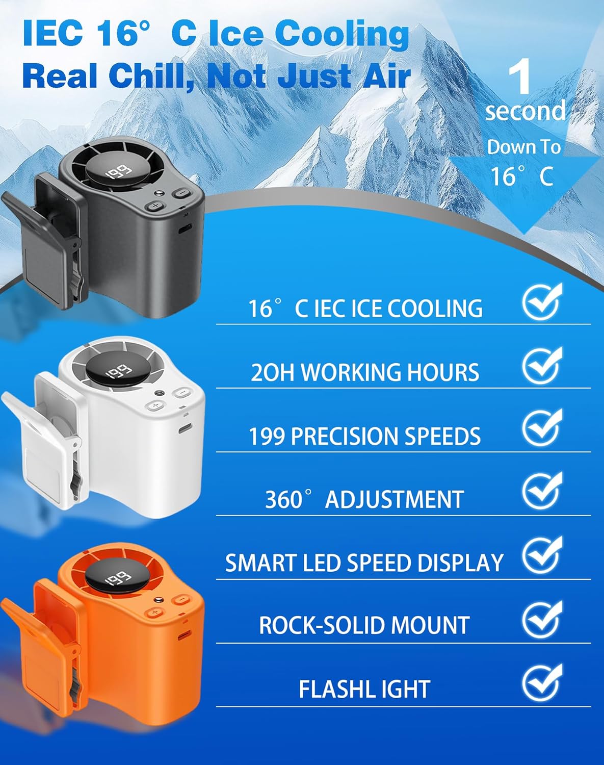 Ventilatore da auto ricaricabi - Outdoor Camping Air Conditioner recensione e prezzo