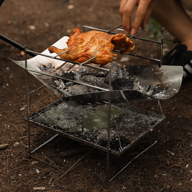 Fornello da campeggio a legna  - Outdoor Camping Fire Pit recensione e prezzo