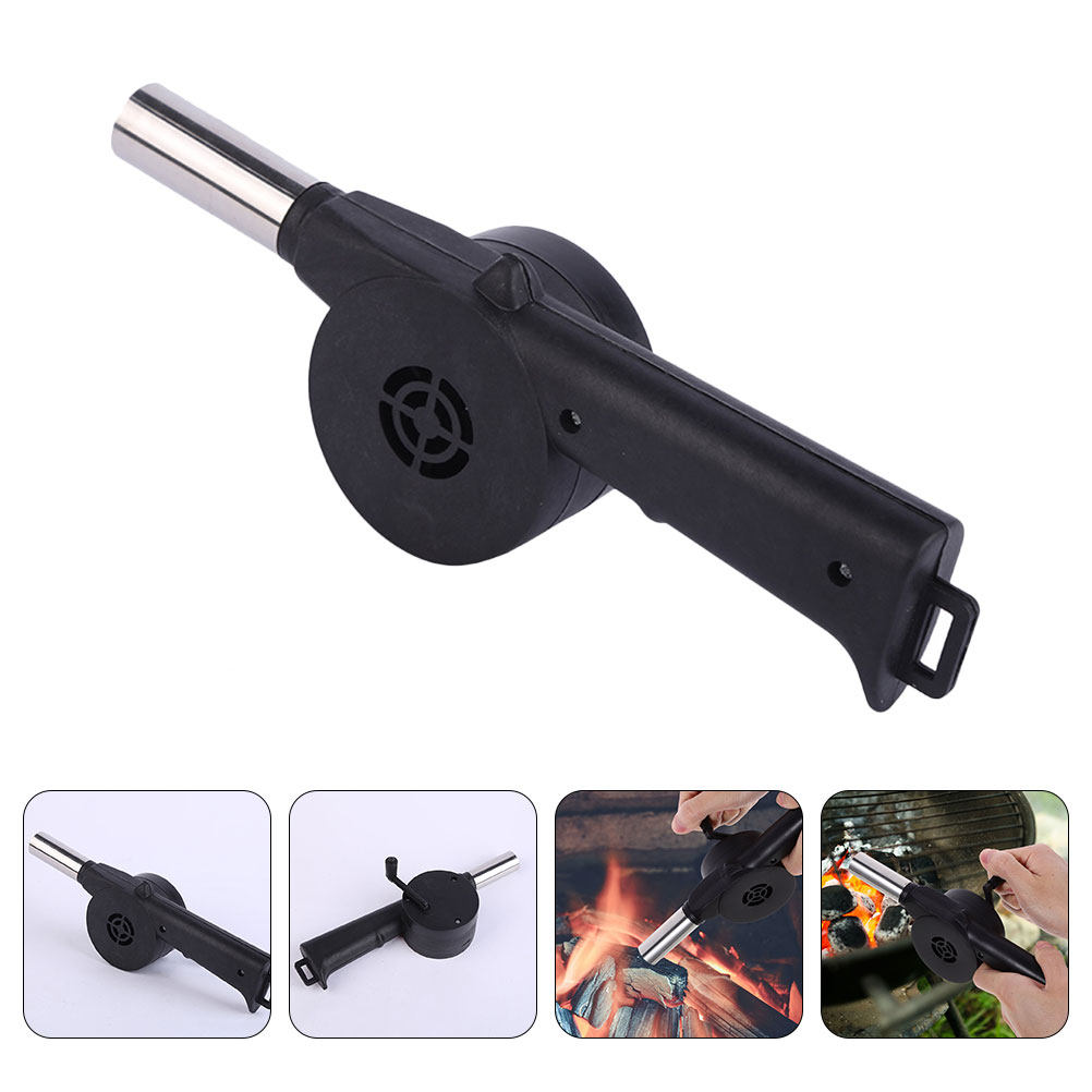 Ventilatore Manuale Nero a Man - Outdoor Camping Fire Pit recensione e prezzo