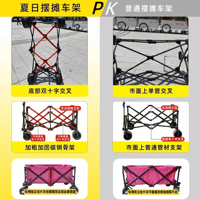 Carrello da Bancarella con Amp - Outdoor Camping Trolley recensione e prezzo